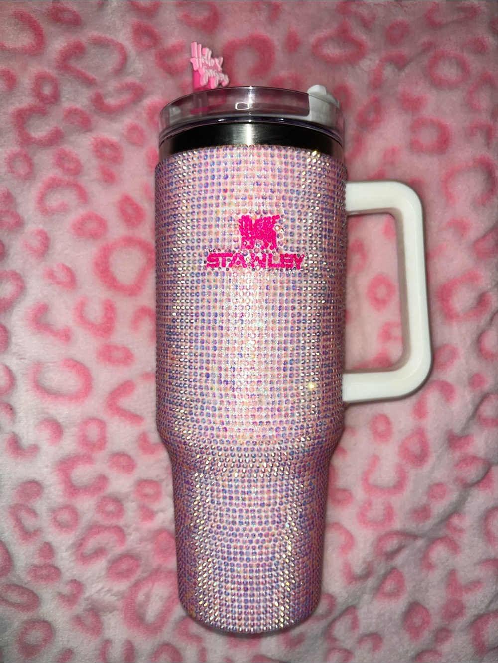 Handmade Custom Rhinestone Stanley Cup – New & Never Used!